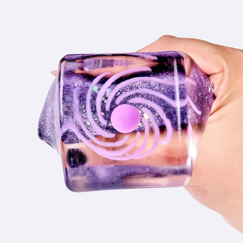 Nested Light Purple Space Ice Cube Taba Squishy — photo 2