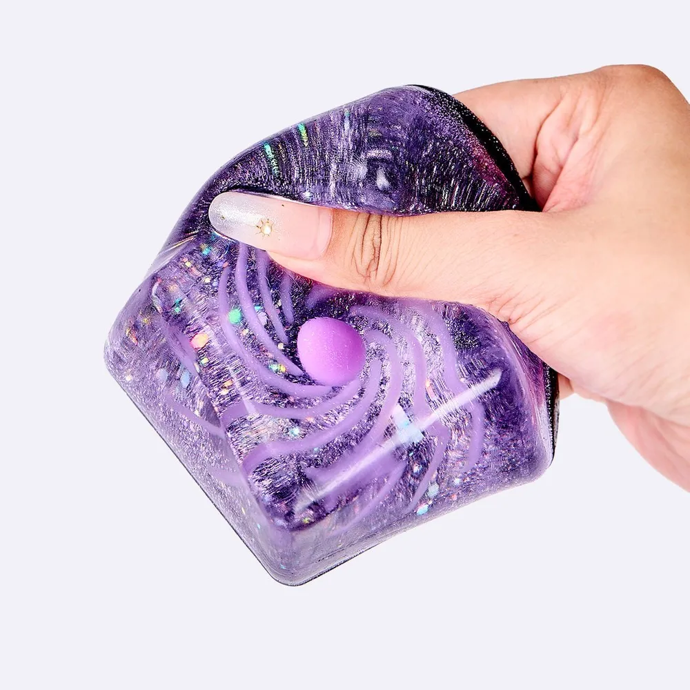Nested Light Purple Space Ice Cube Taba Squishy — photo 3
