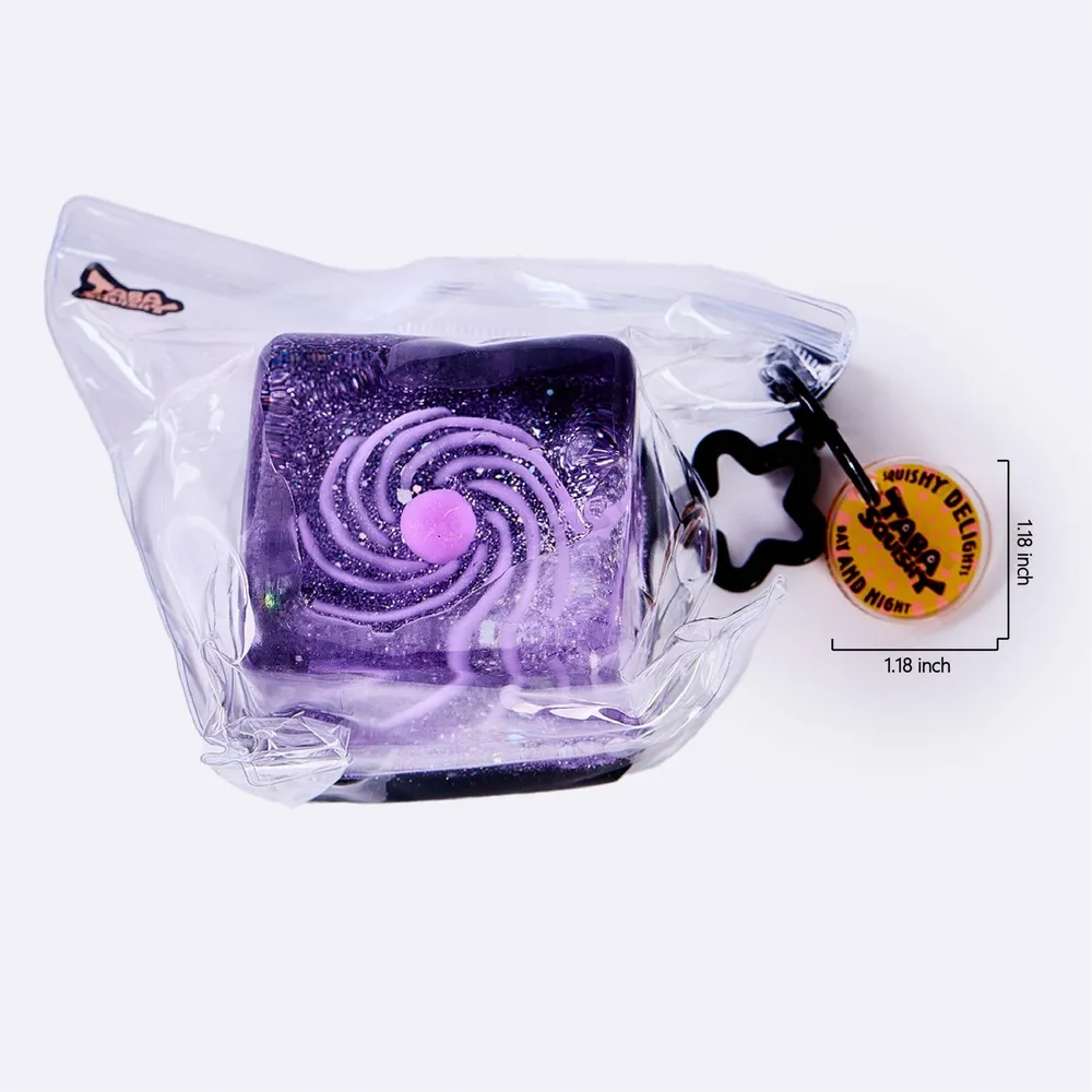Nested Light Purple Space Ice Cube Taba Squishy — photo 6