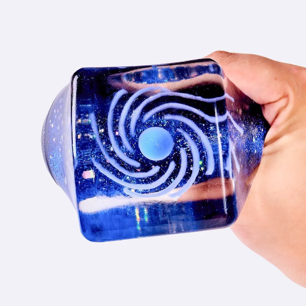 Nested Navy Space Ice Cube Taba Squishy — photo 2