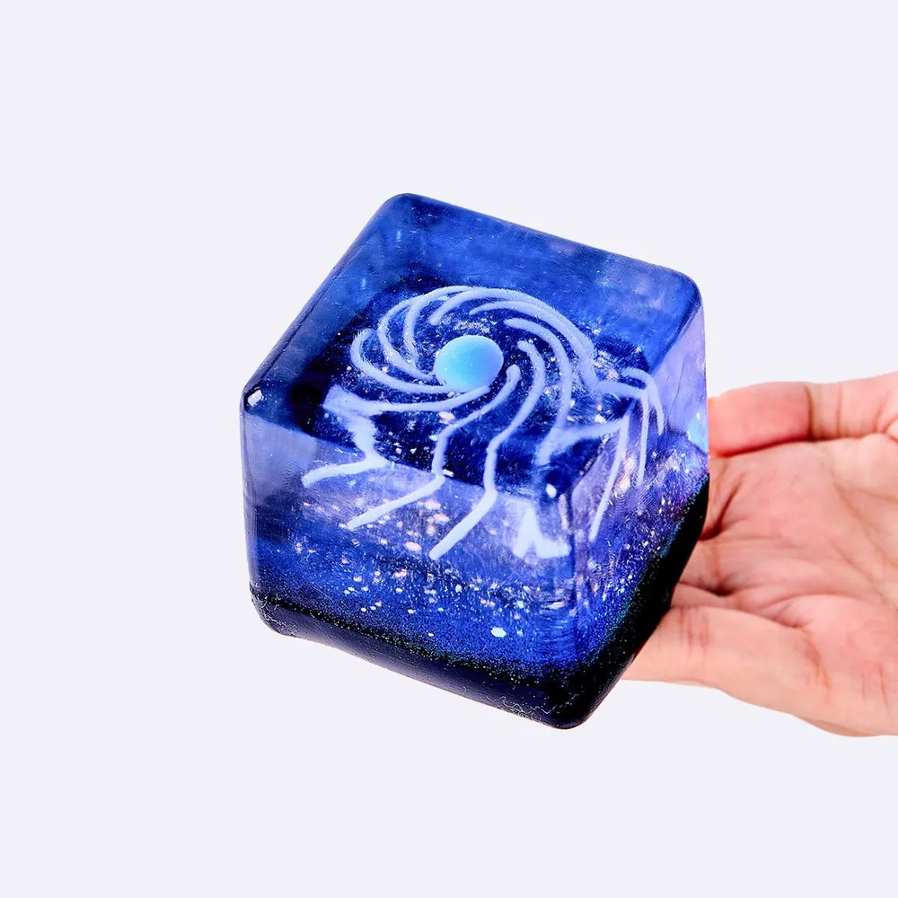 Nested Navy Space Ice Cube Taba Squishy — photo 4