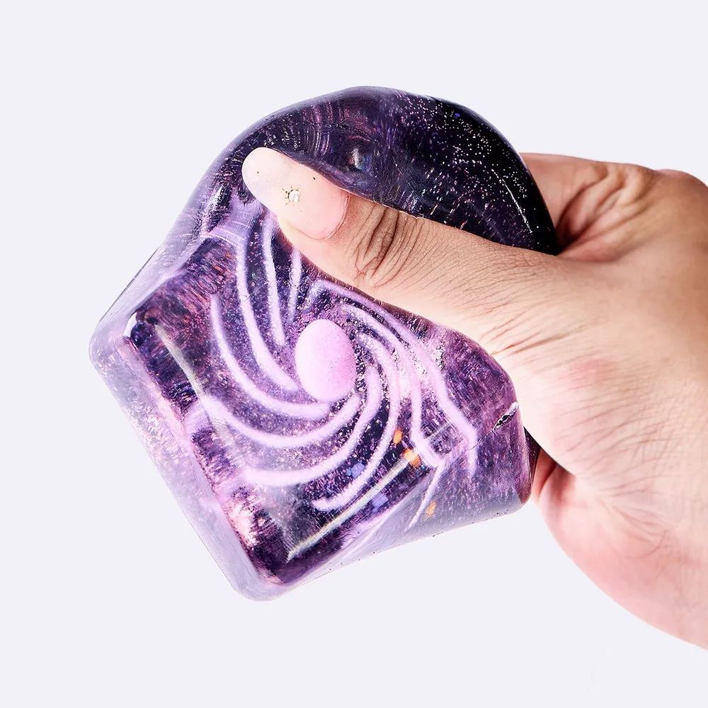 Nested Purple Space Ice Cube Taba Squishy — photo 2