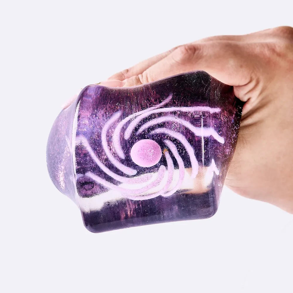 Nested Purple Space Ice Cube Taba Squishy — photo 3