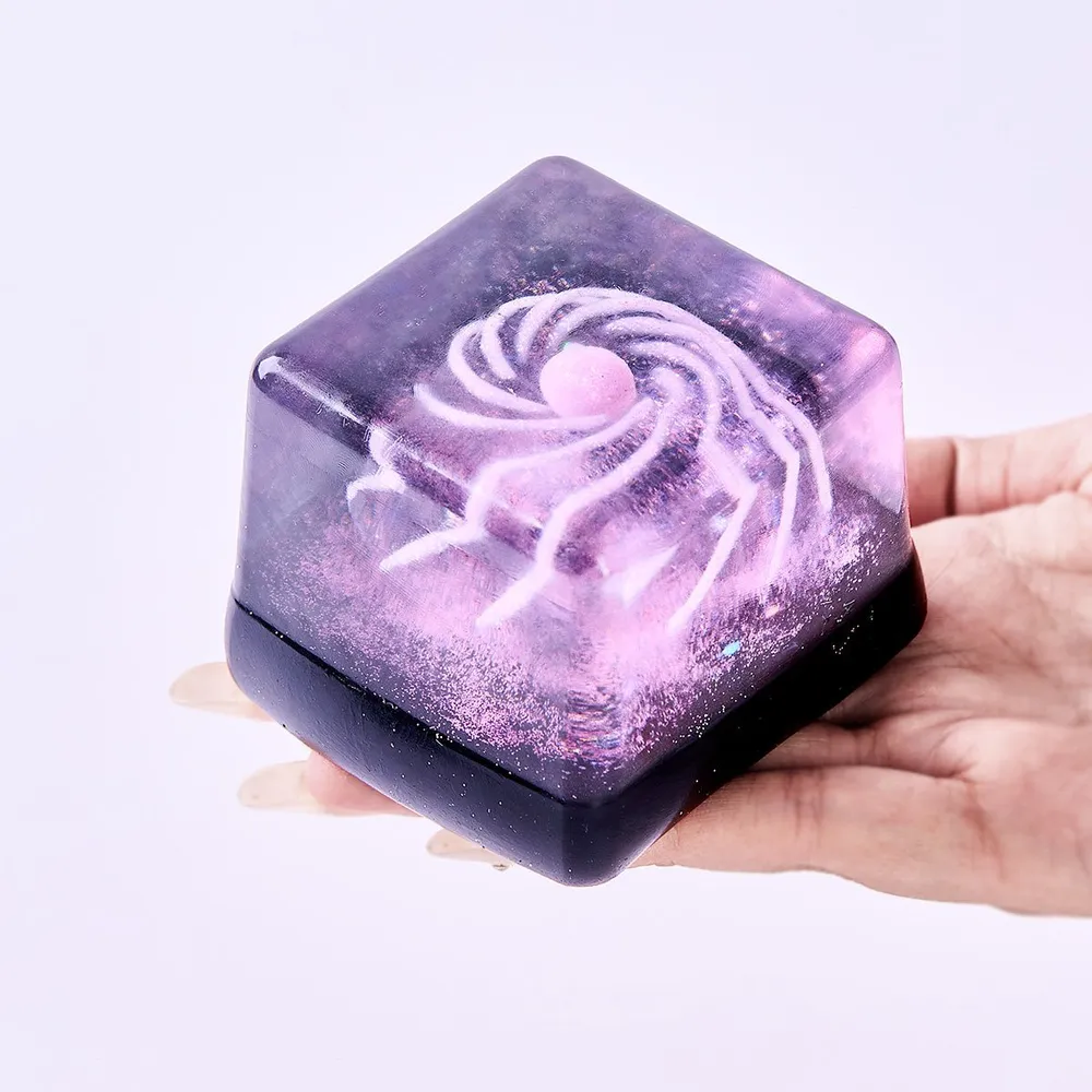 Nested Purple Space Ice Cube Taba Squishy — photo 4