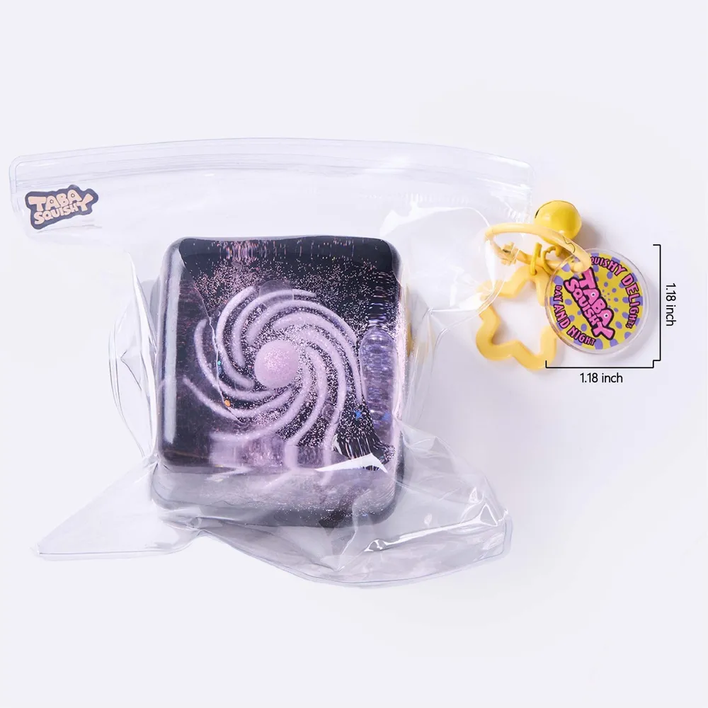 Nested Purple Space Ice Cube Taba Squishy — photo 6