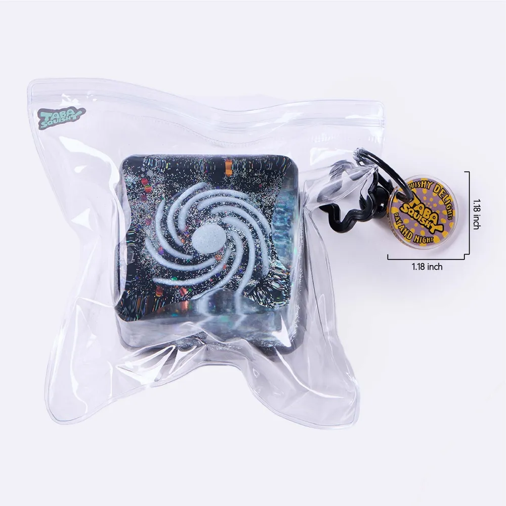 Nested Silver Space Ice Cube Taba Squishy — photo 6