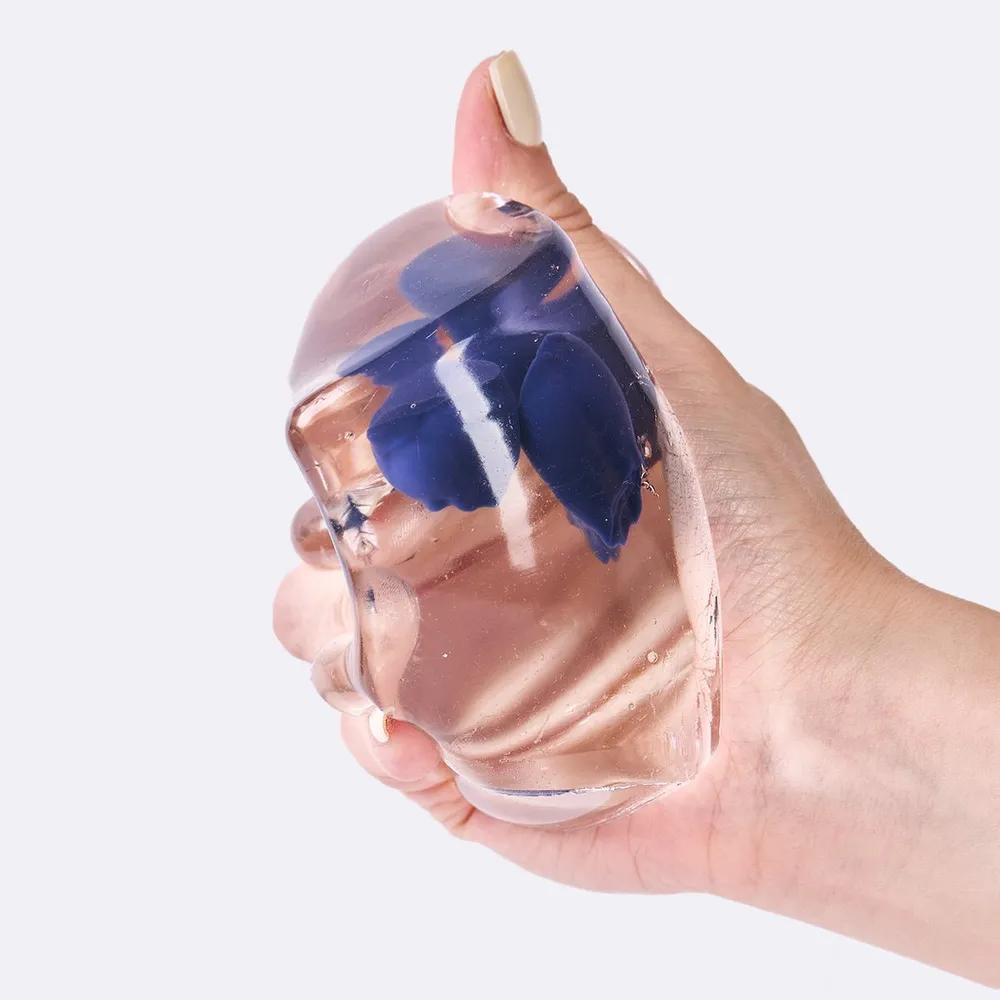 Nested Triple Blueberry Ice Cube Taba Squishy — photo 4