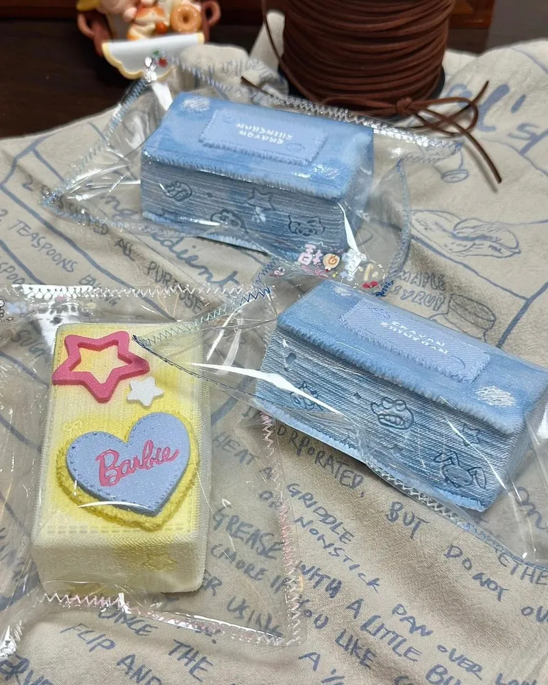 NewJeans Brick Squishy Stress Relief Decompression Toy