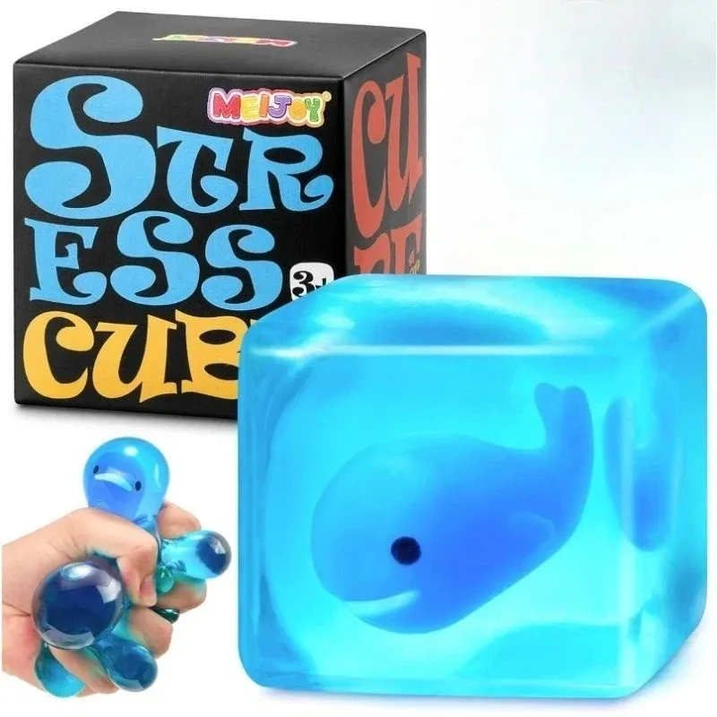 Ocean Cube Squishy Stress Relief Toy