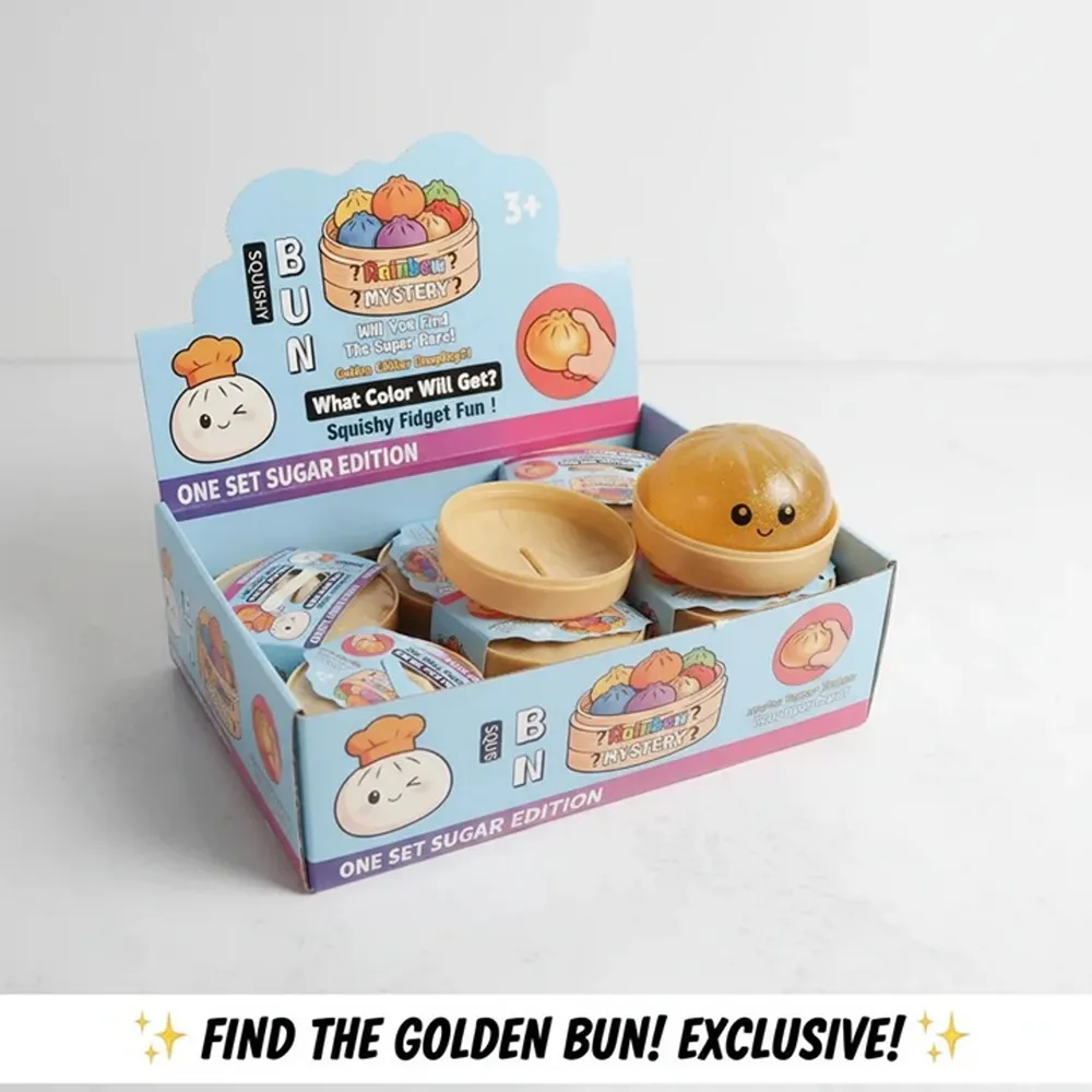 ONE Mystery Dumpling Squishy - Sugar Edition