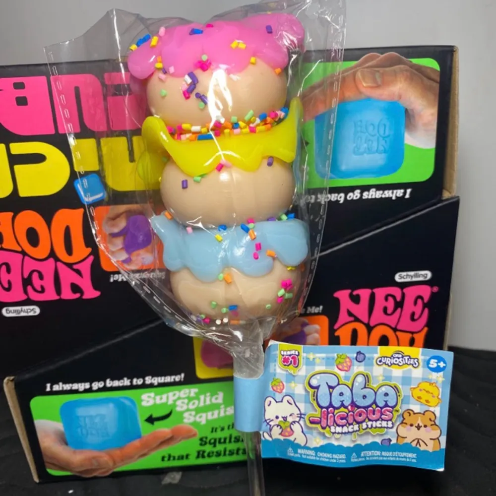ORB Curiosities Rainbow Mochi On Stick Dango