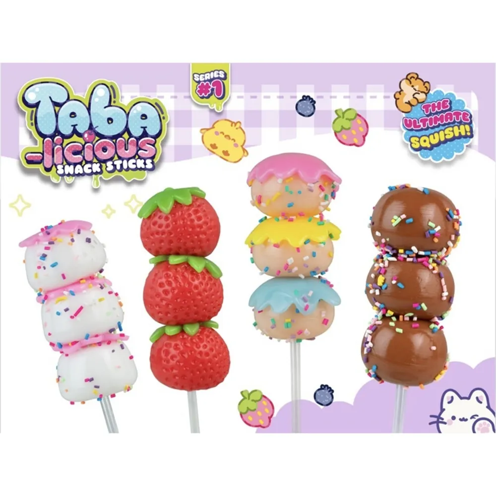 ORB Taba-licious Series 1 Squishy Snack Sticks Collectible Sensory Toy Blind Bag — photo 3