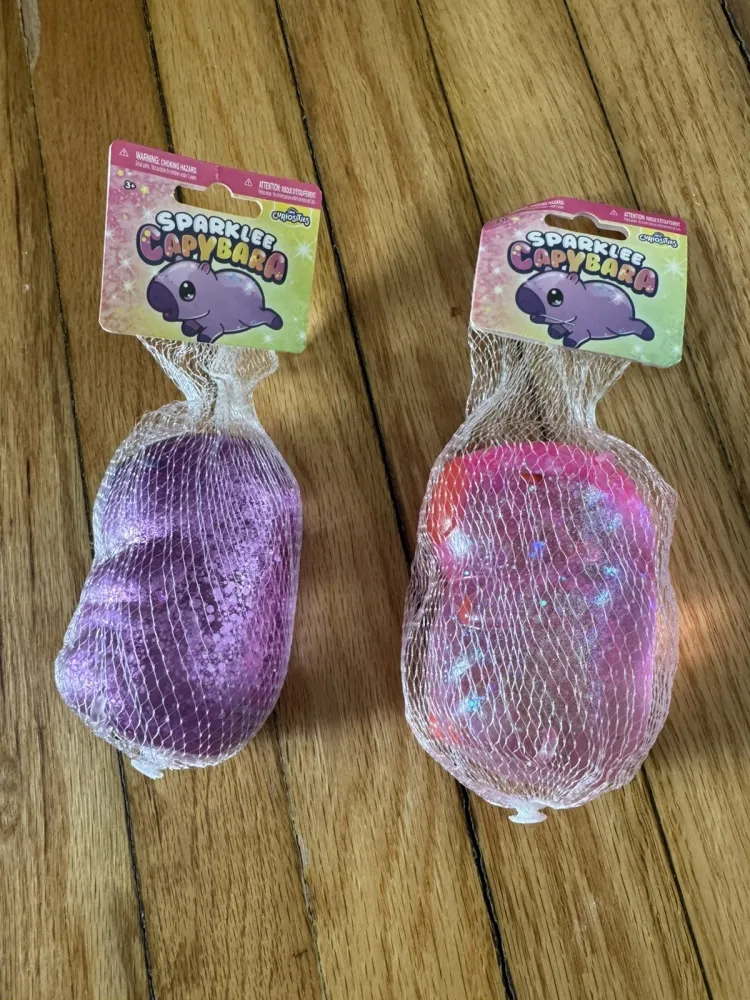 Orb Toys Sparklee Capybara Glitter Squishy