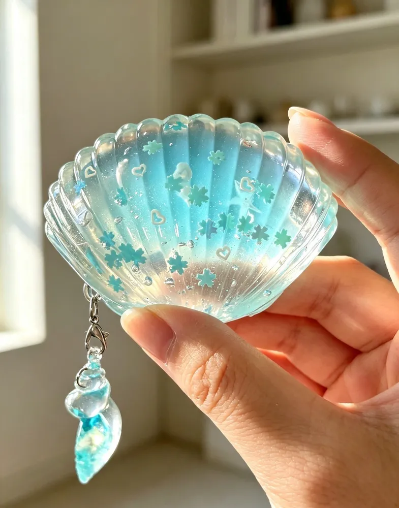 Oyster Shell Squishy Fidget Toy(Small Bounce Back)