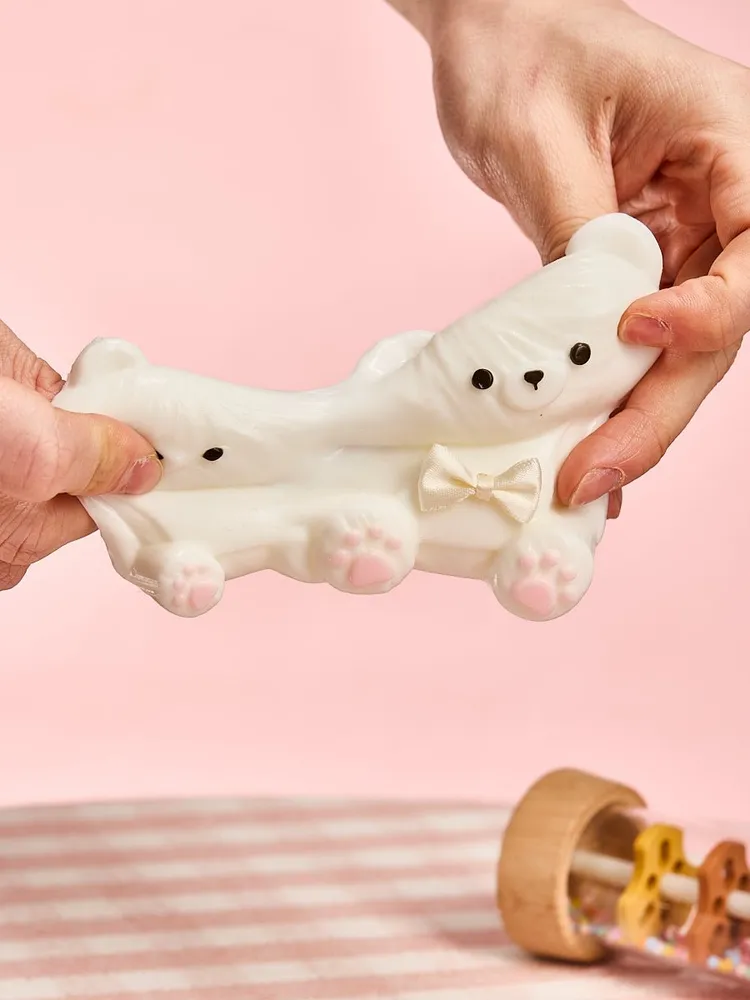 Parent-child White Bear Set Taba Squishy — photo 2