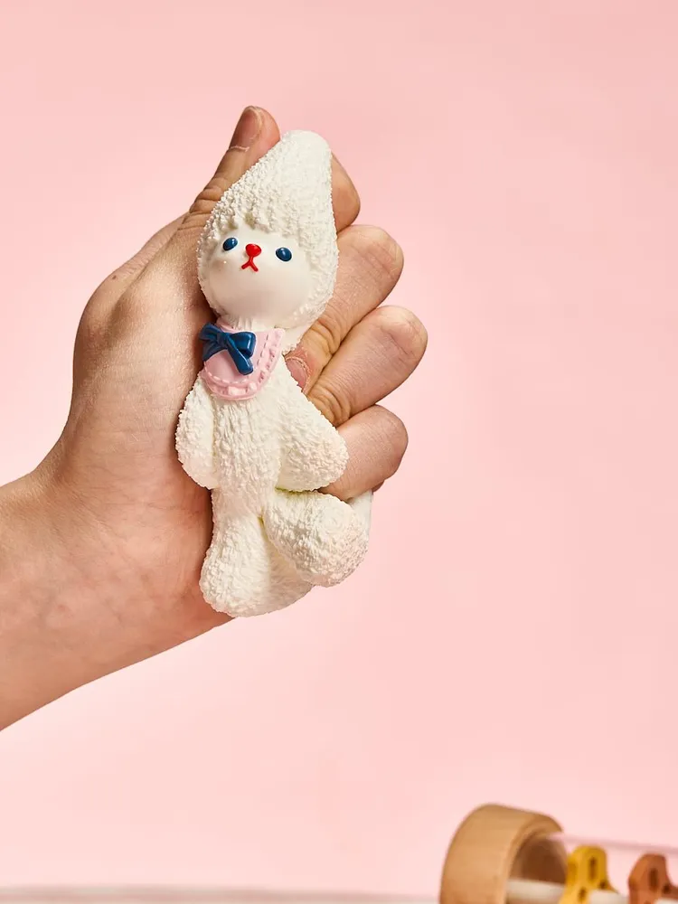 Parent-child White Lamb Set Taba Squishy — photo 2