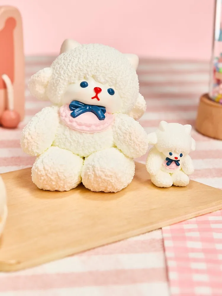 Parent-child White Lamb Set Taba Squishy — photo 4