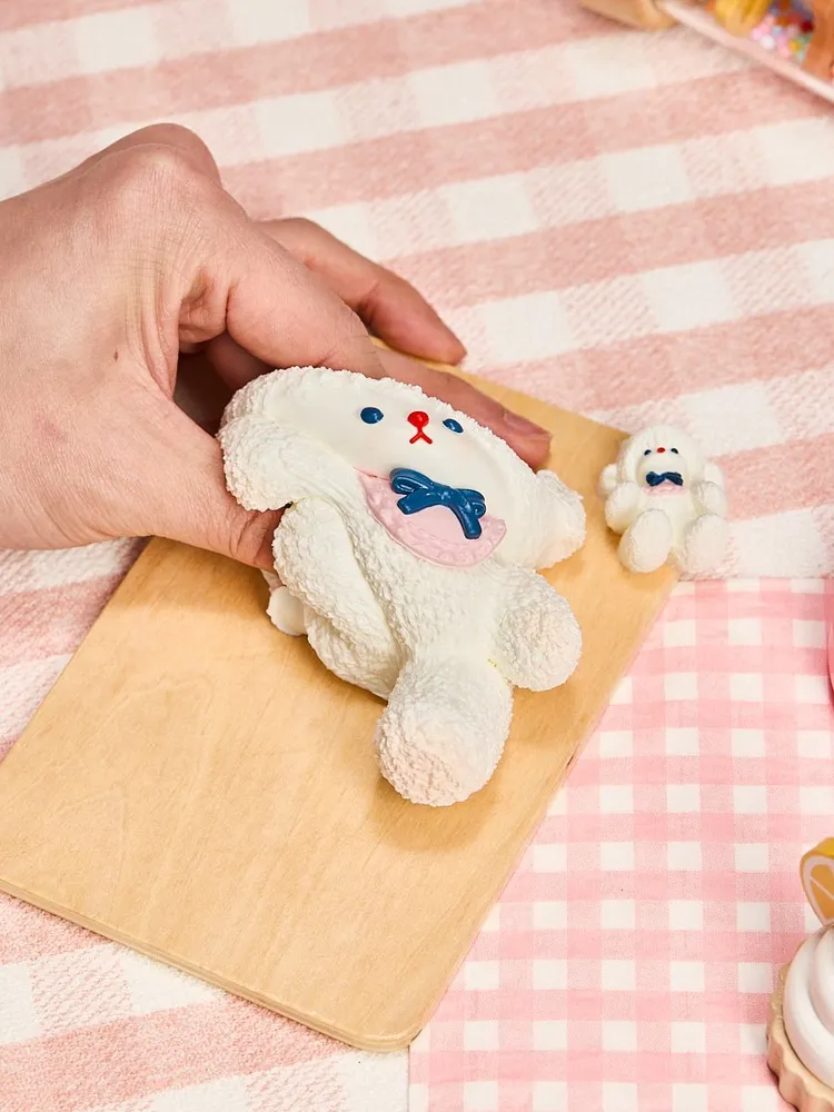 Parent-child White Lamb Set Taba Squishy — photo 6