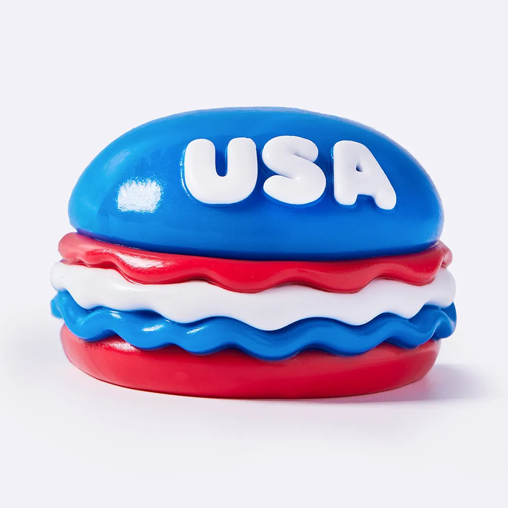 Patriotic Burger Taba Squishy