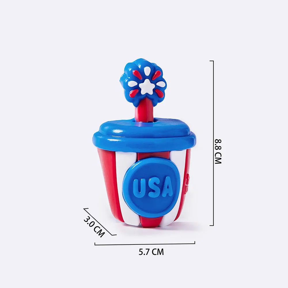 Patriotic Soda Cup Taba Squishy — photo 2