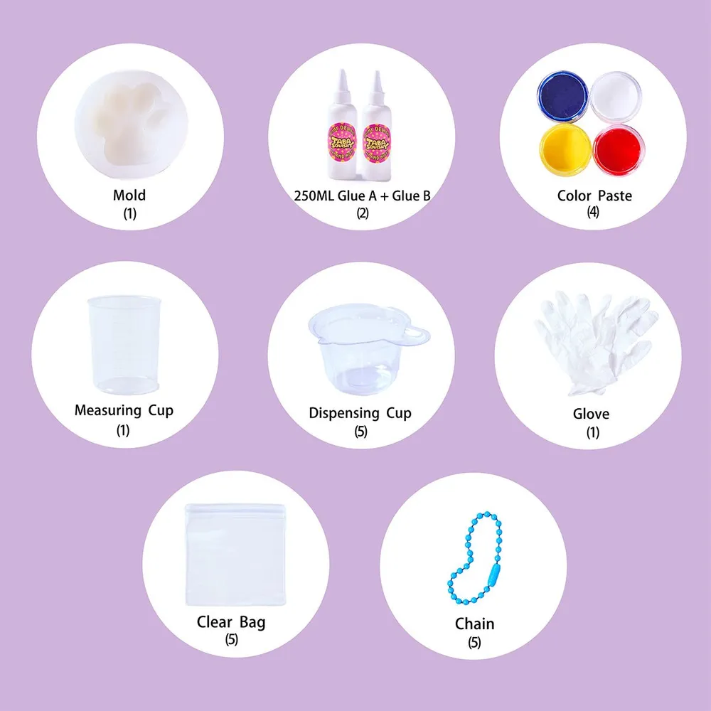 Paw Taba Squishy DIY Mold Set — photo 3