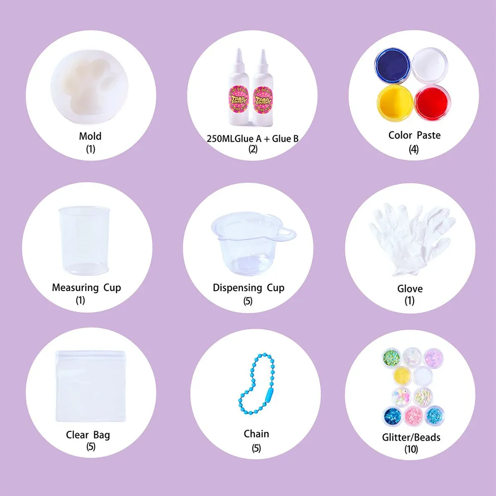Paw Taba Squishy DIY Mold Set — photo 4