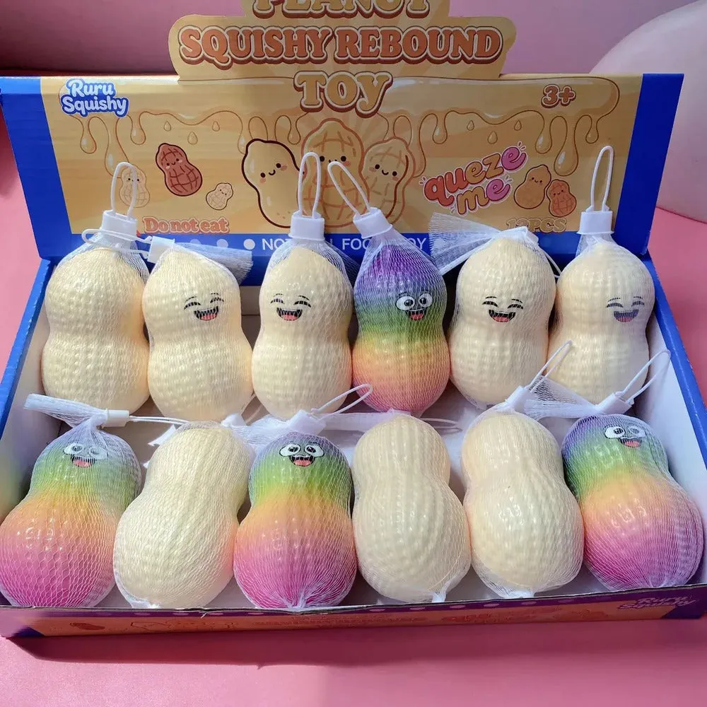 Peanut Slow Rising Squishy Stress Fidget Toy — photo 4
