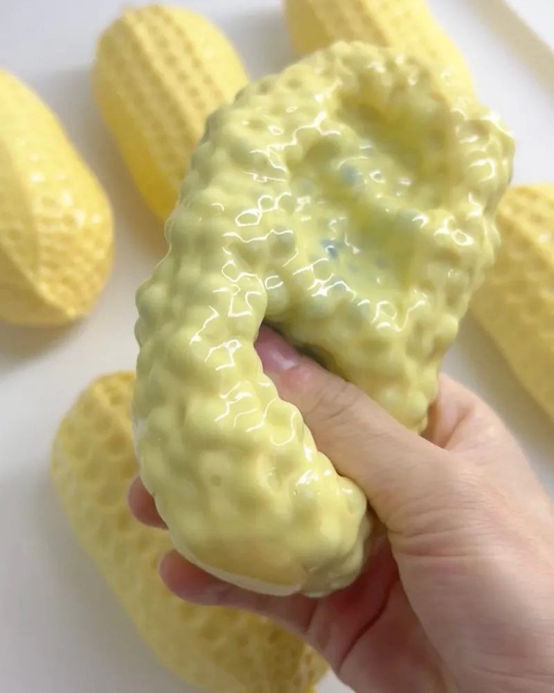 Peanut Stress Ball Squishy Stress Relief Decompression Toy — photo 3