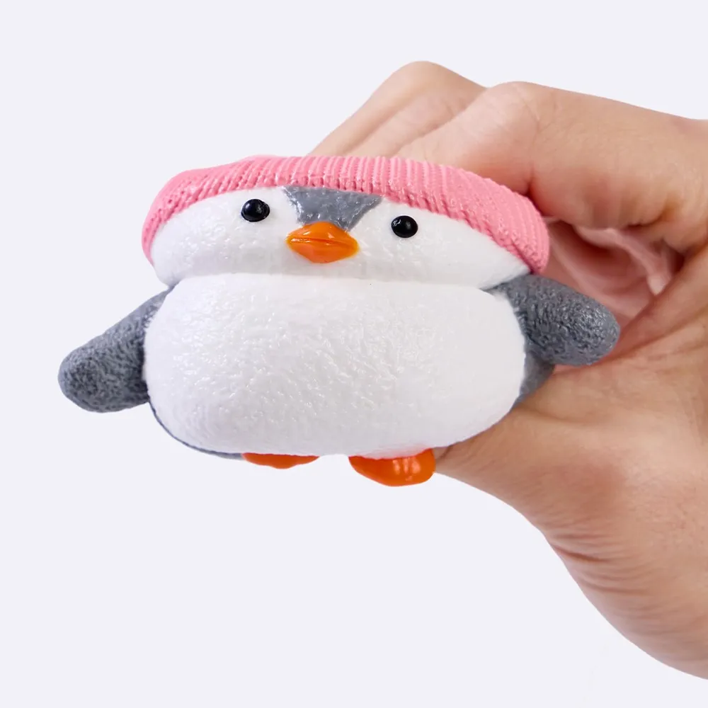 Penguin with Pink Hat Taba Squishy — photo 3