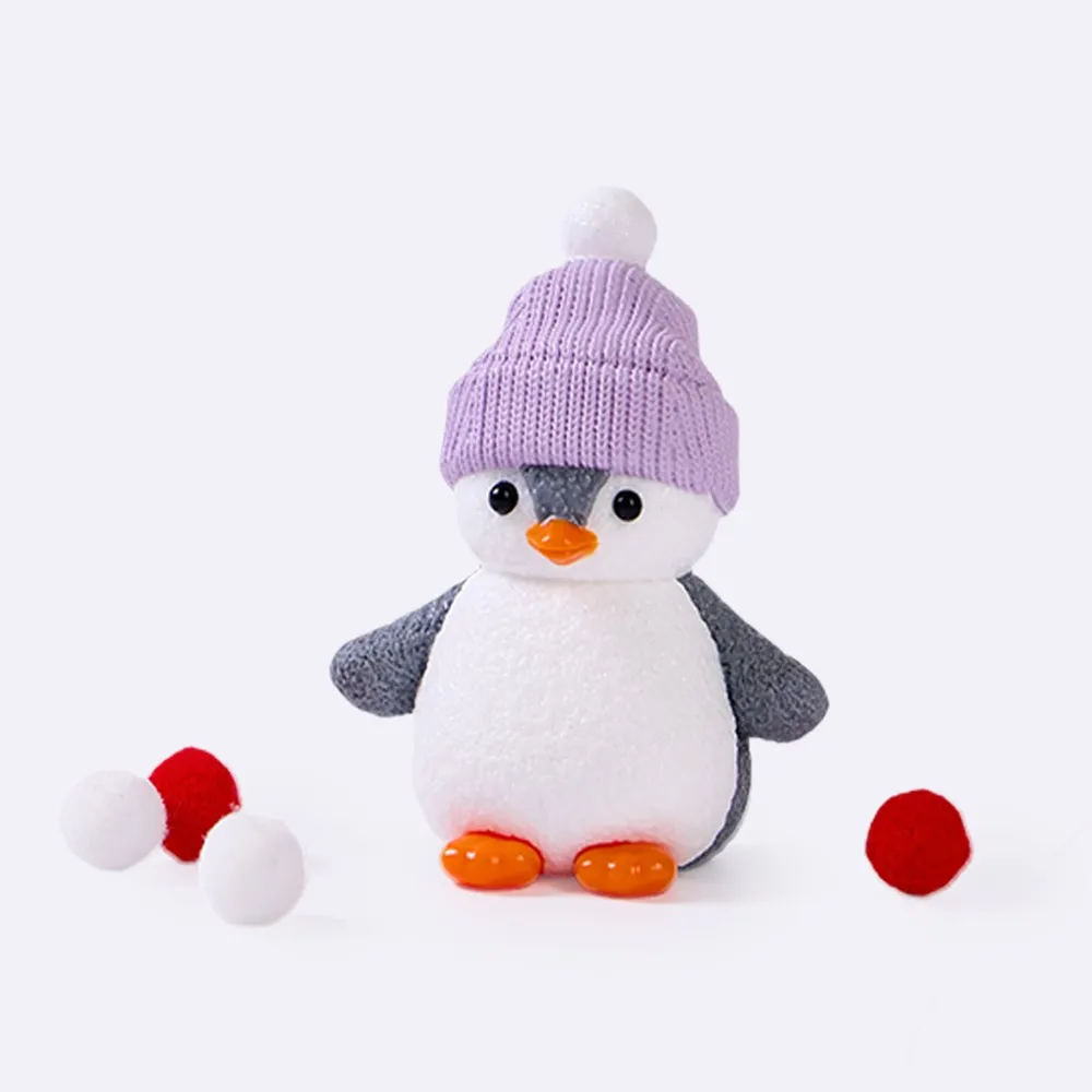 Penguin with Purple Hat Taba Squishy — photo 2