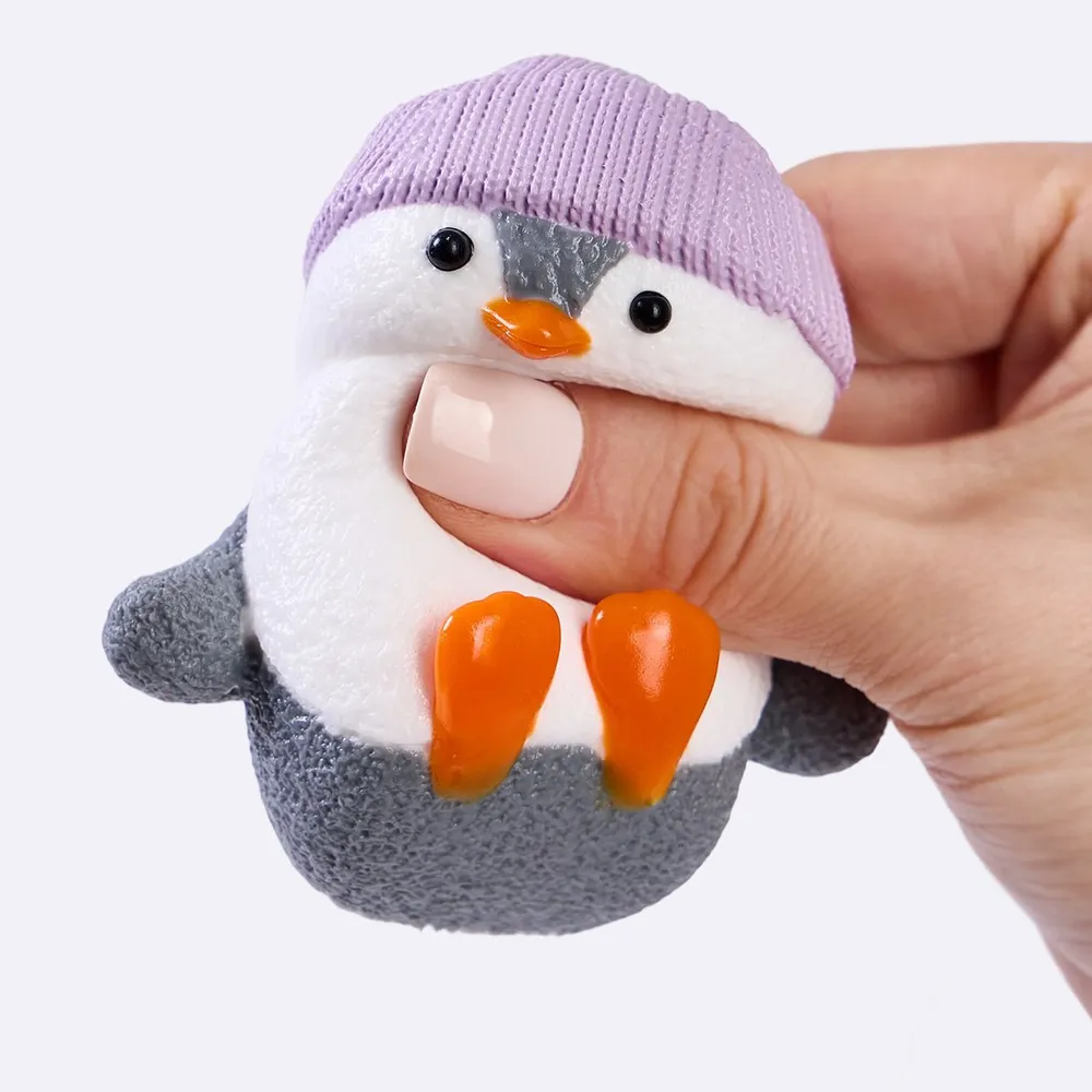 Penguin with Purple Hat Taba Squishy — photo 4