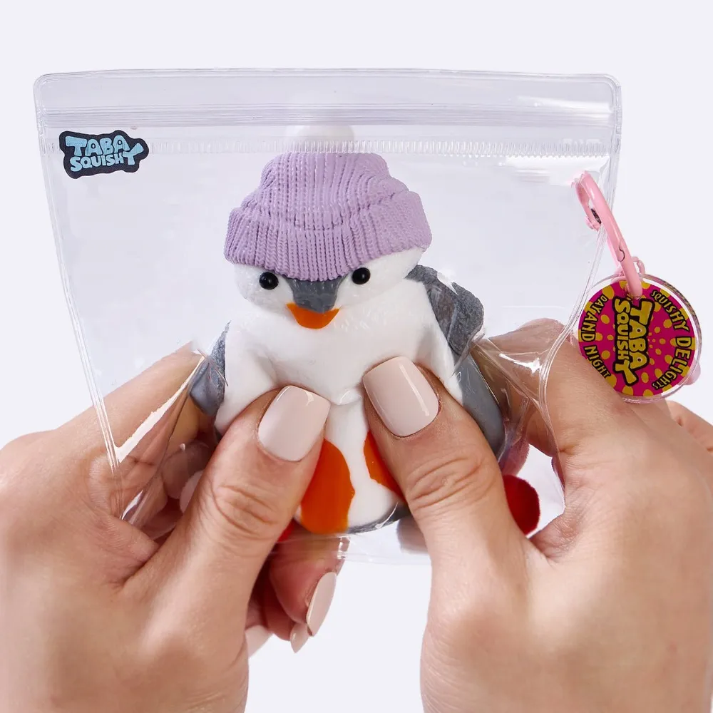 Penguin with Purple Hat Taba Squishy — photo 5