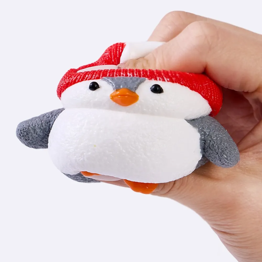 Penguin with Red Hat Taba Squishy — photo 3