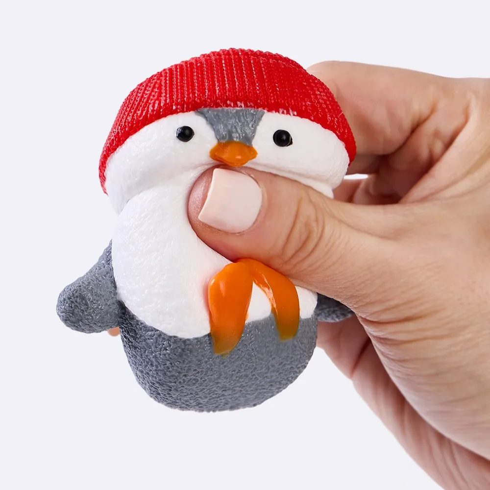 Penguin with Red Hat Taba Squishy — photo 4