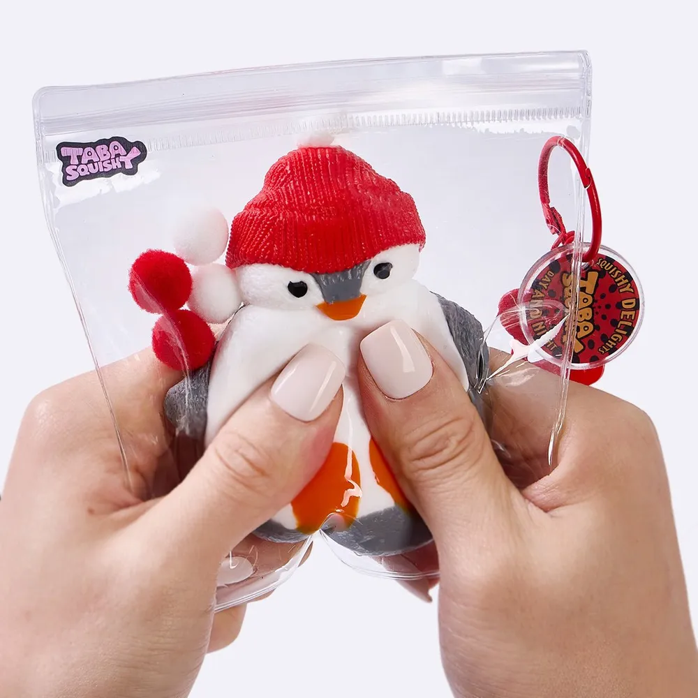 Penguin with Red Hat Taba Squishy — photo 5