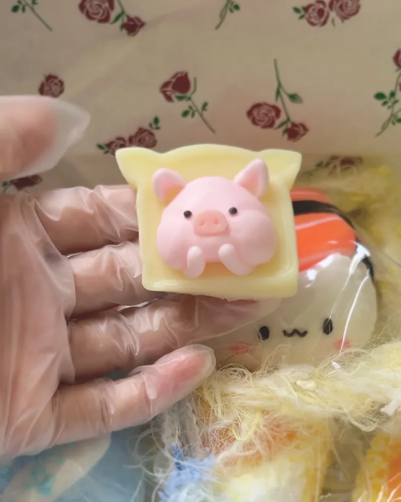 Piggy Bread Series Squishy Stress Relief Decompression Toy — photo 2