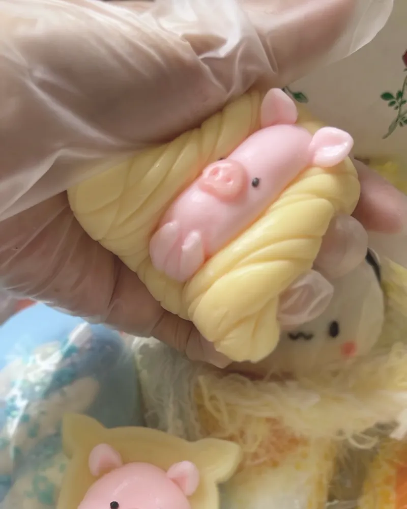 Piggy Bread Series Squishy Stress Relief Decompression Toy — photo 5
