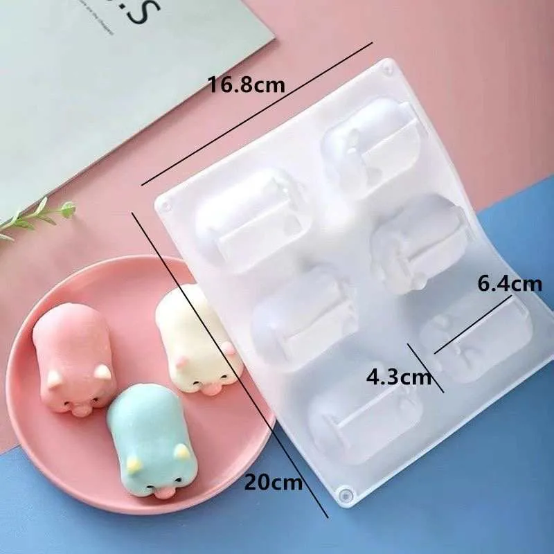 Piggy Molds for Squishy Epoxy Resin UV Resin Wax — photo 5