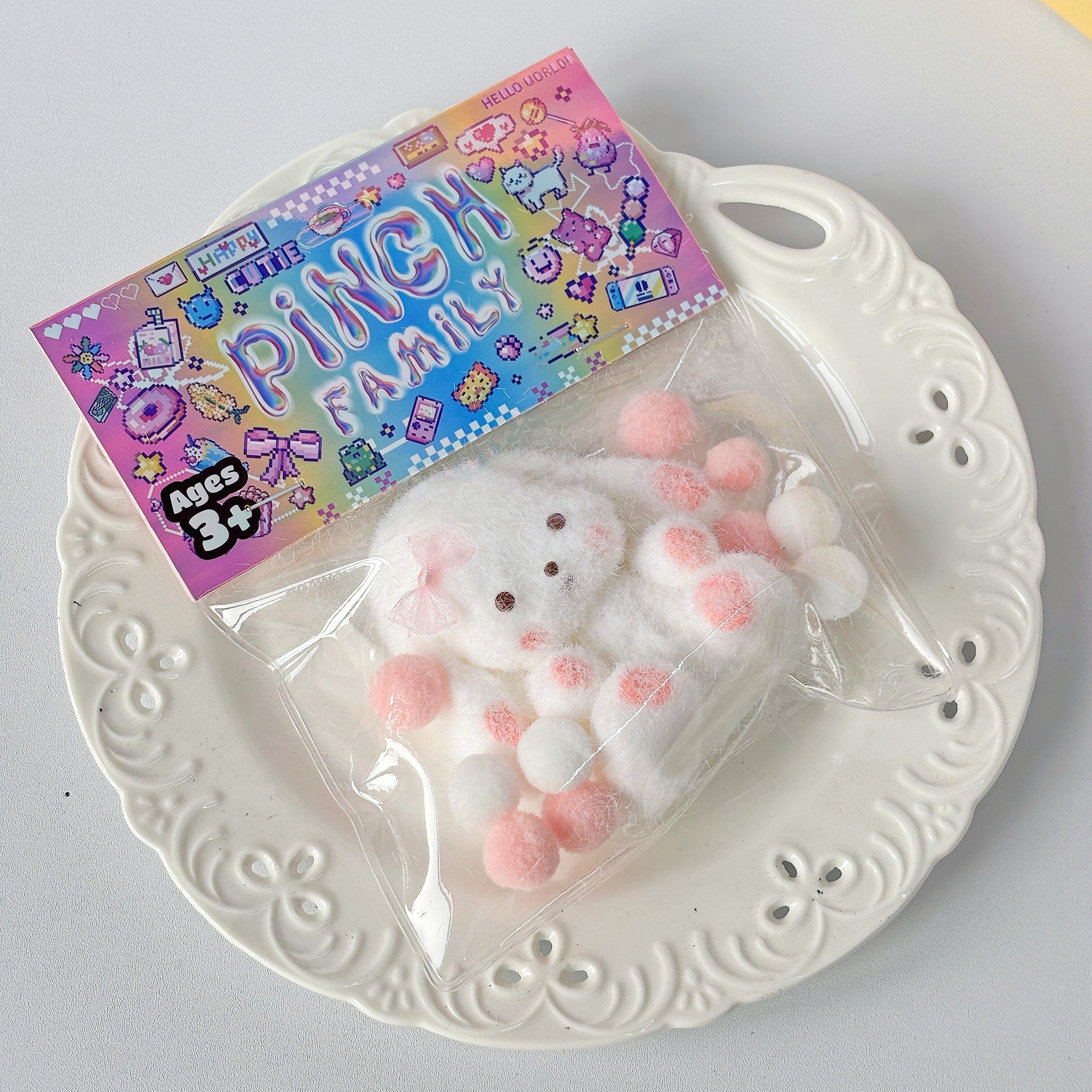 Pinch Family: Animals Taba Super Squishies Fidget Toys Multiple Styles