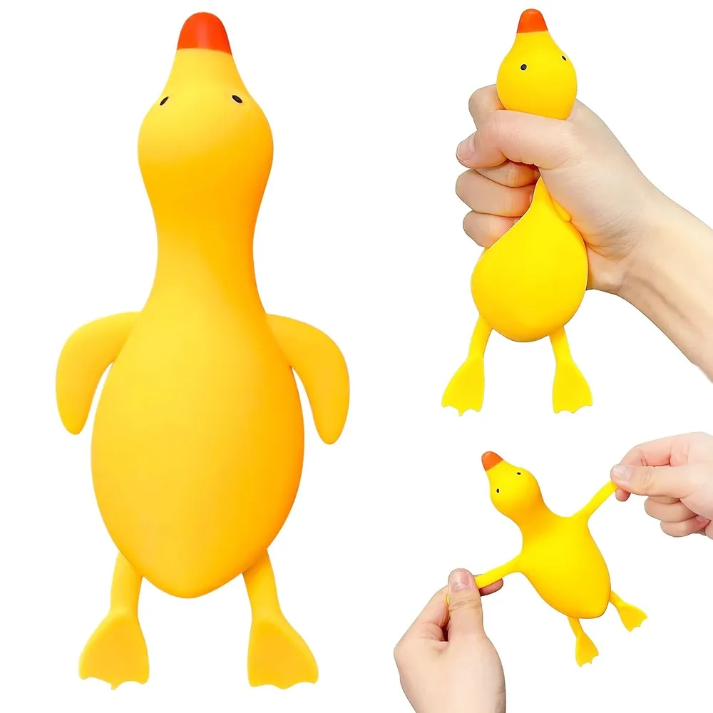 Pinch Family Duck Slow-Rise Foam Squishy 5.5" Fidget Toy — photo 2