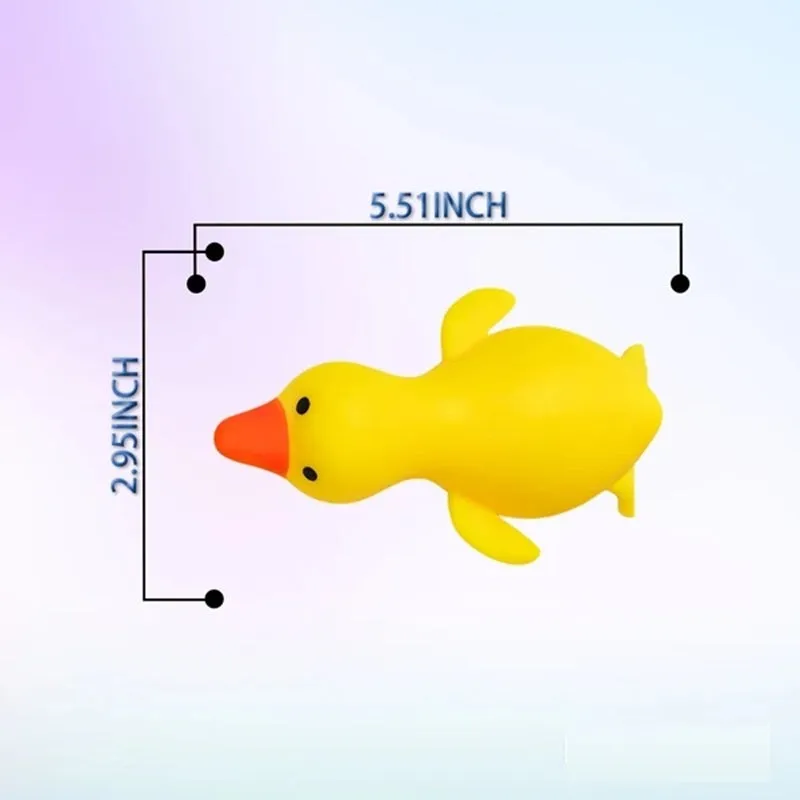 Pinch Family Duck Slow-Rise Foam Squishy 5.5" Fidget Toy — photo 3