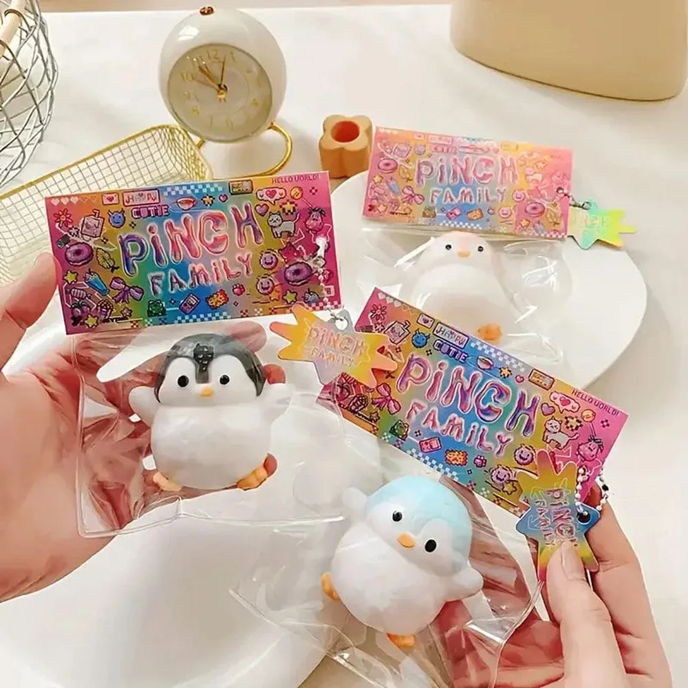 Pinch Family: Taba Squishies Penguin Fidget (Assorted Styles)