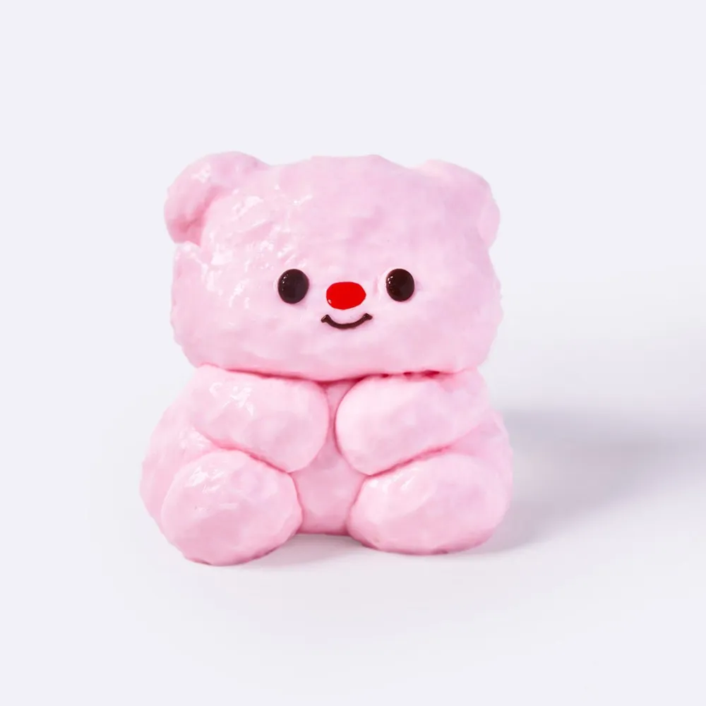 Pink Bear Taba Squishy - Water Like
