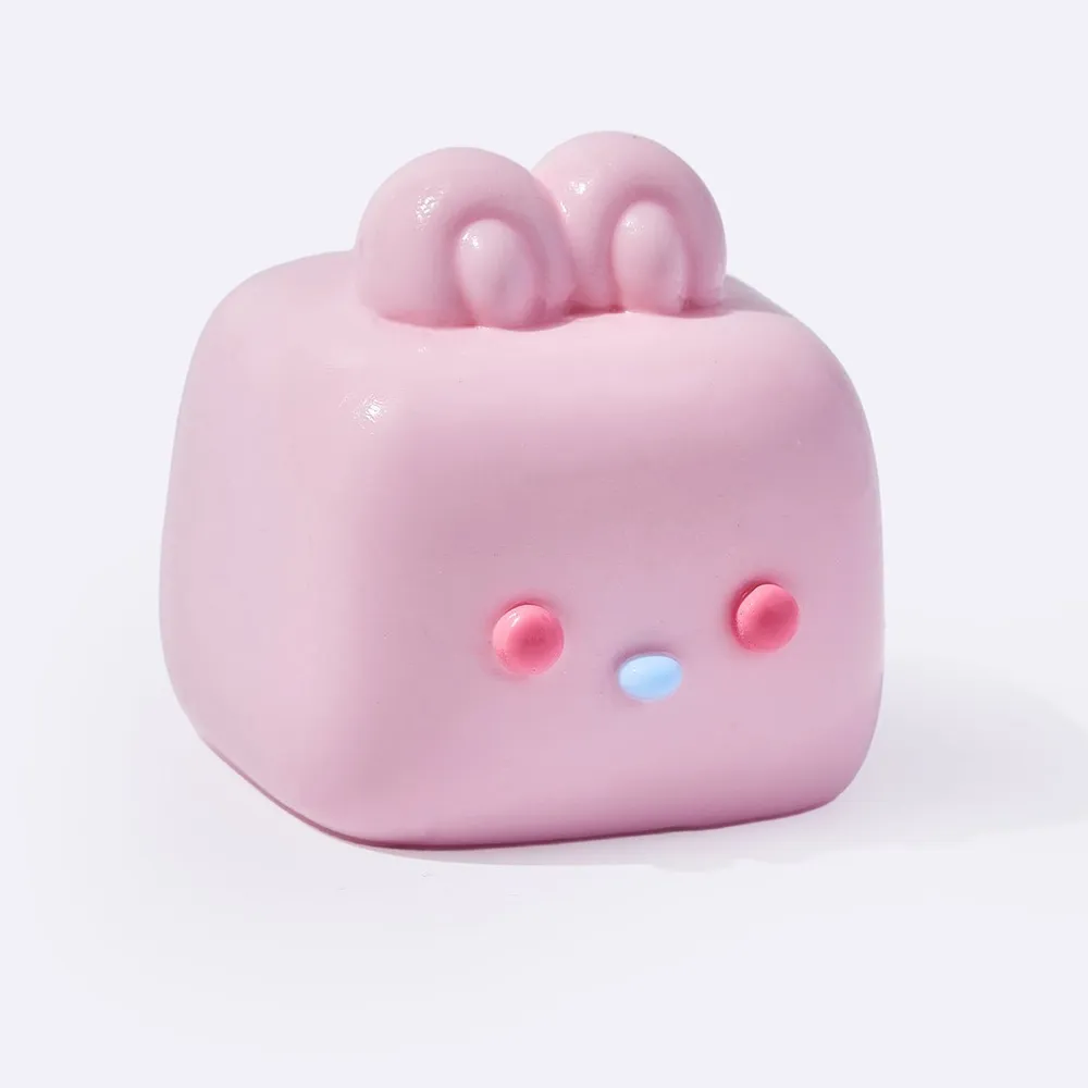 Pink Bunny Cube