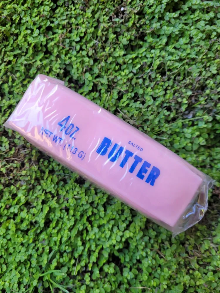Pink Butter Stretchy/Crunchy Squeeze Toy