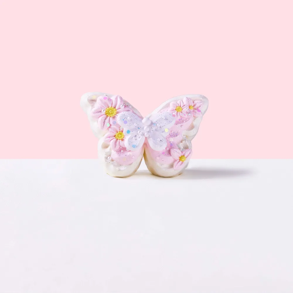 Pink Butterfly Taba Squishy