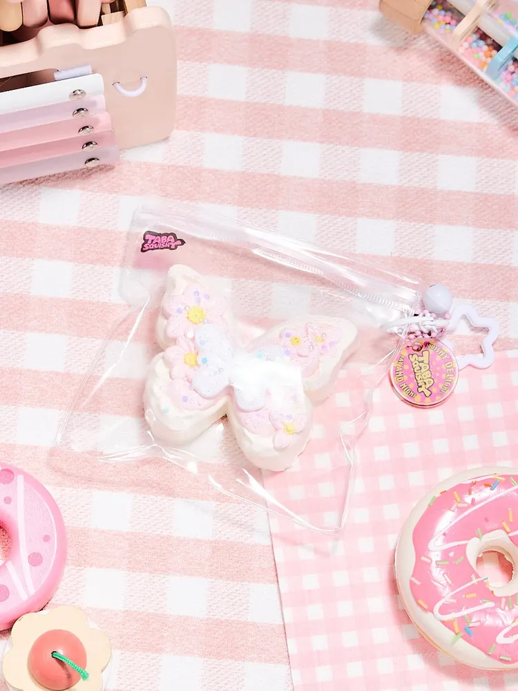 Pink Butterfly Taba Squishy — photo 3