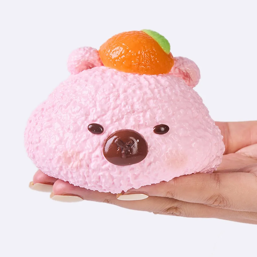 Pink Capybara Taba Squishy — photo 3
