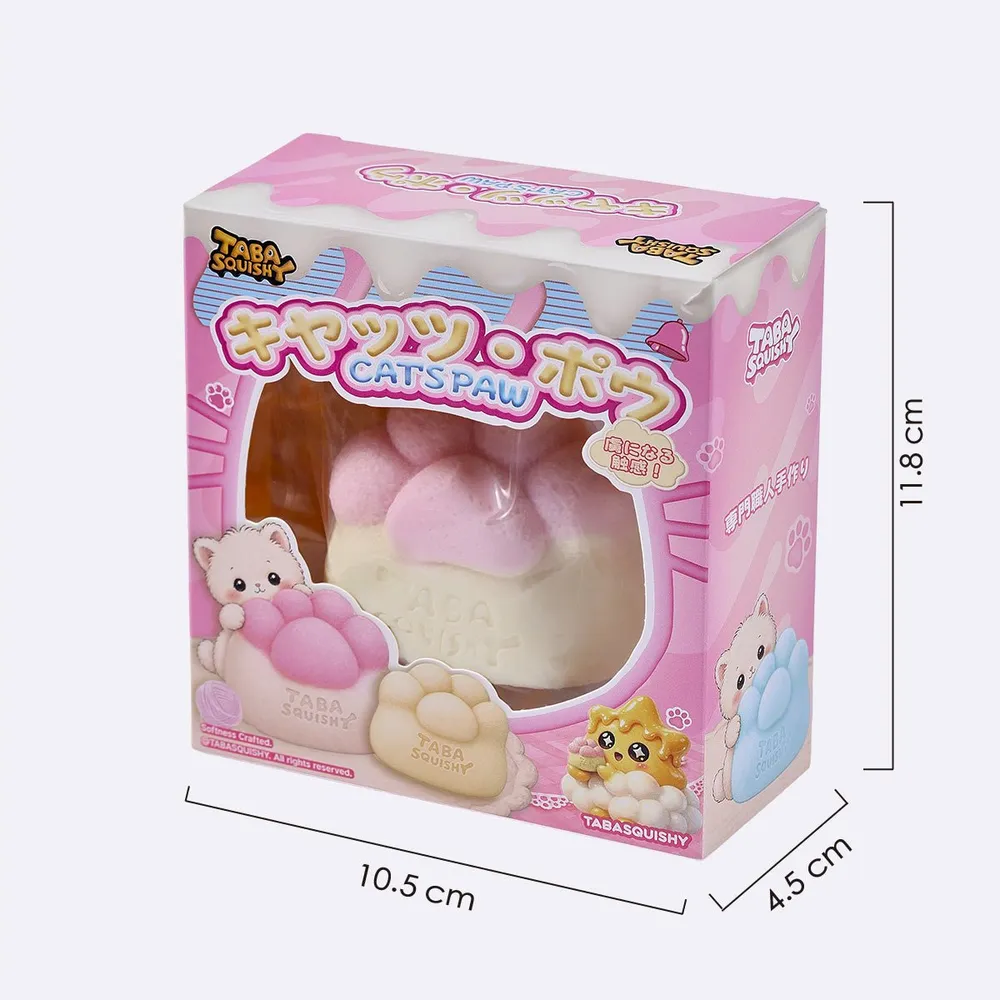 Pink Cat Paw Taba Squishy — photo 6