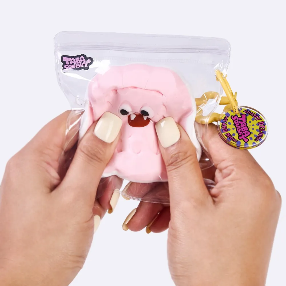 Pink Cute Monster Sandwich Cookie Taba Squishy — photo 5